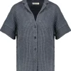 Chemise A Manches Courtes Laguna Anthracite