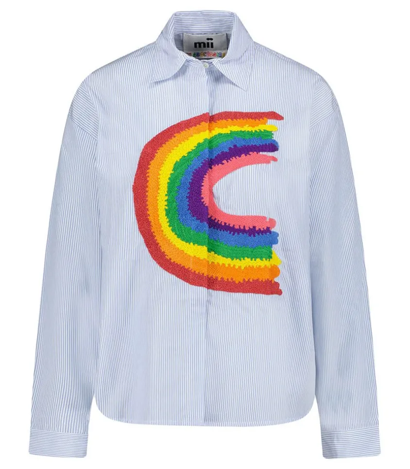 Chemise Alma Arc En Ciel Bleu