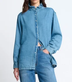 Chemise En Denim Carey Indigo