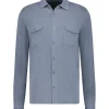 Chemise Manches Longues Homme Blue Denim
