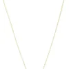 Collier Mini Barre Diamants