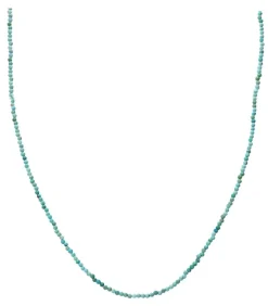 Collier Mini Turquoises Facettees