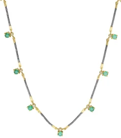 Collier Nora Emeraudes