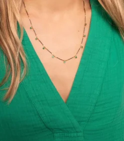 Collier Nora Emeraudes