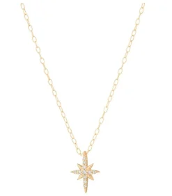 Collier North Star Diamant Or Jaune 40 Cm