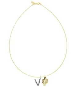 Collier Tour De Cou Lettre Cactus
