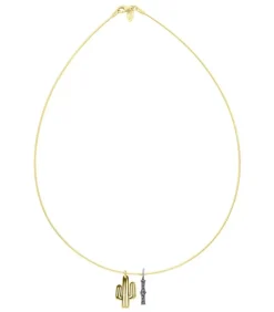 Collier Tour De Cou Lettre Cactus