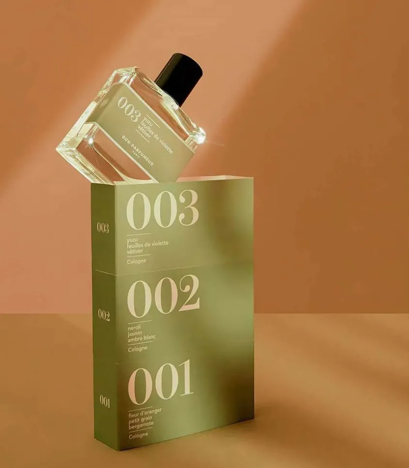 Eau De Cologne 003 Yuzu, Feuilles De Violette Et Vetiver 100 Ml