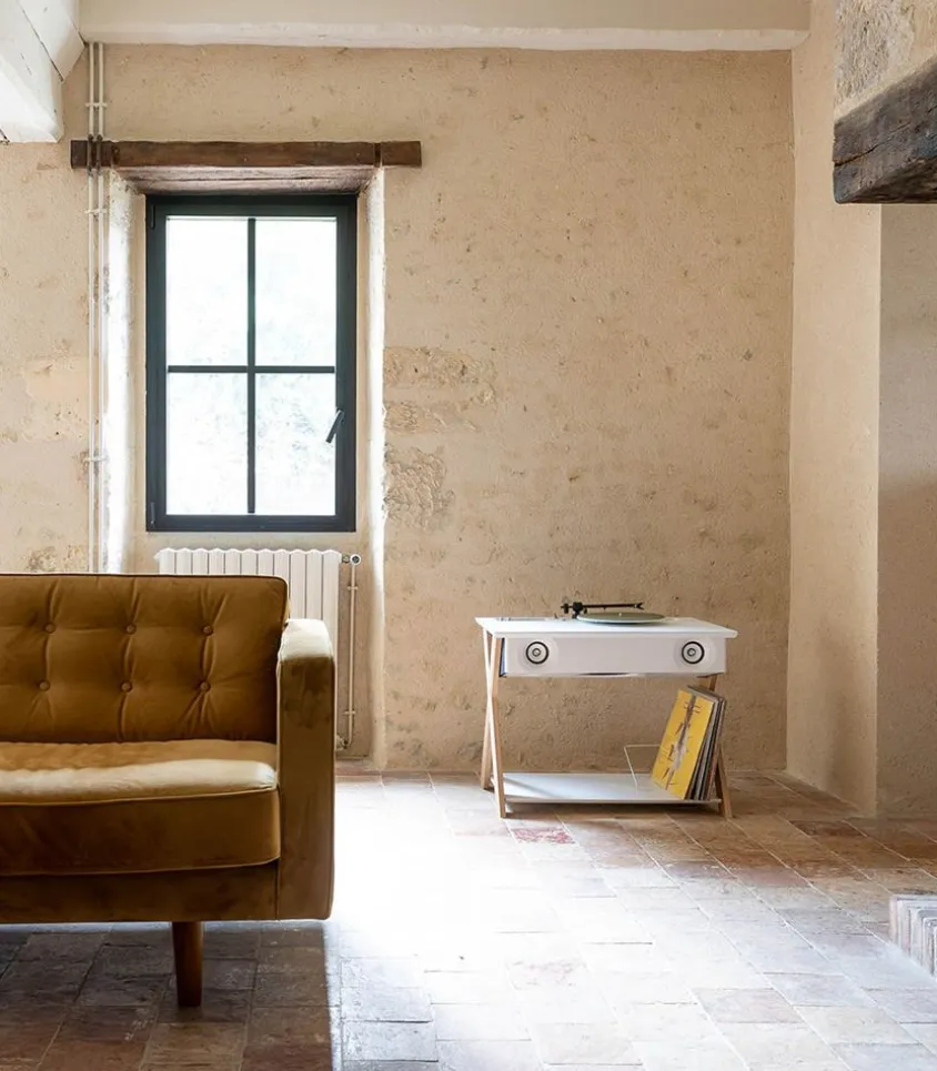 Enceinte Lx X Platine En Chene Massif