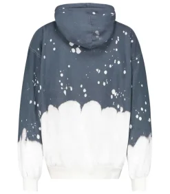 Hoodie Acid Wash Charcoal