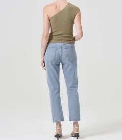 Jean High Rise Cropped Riley Dimension