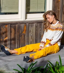 Jean Jaune Décontracte