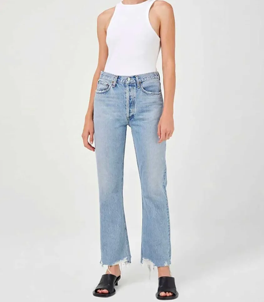 Jean Relaxed Boot Curio En Coton Bio