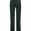 Jean 90S High Rise Loose Evergreen Dipped
