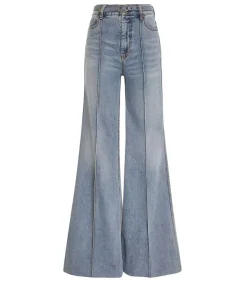 Jean Wide Leg Bleu Poseidon