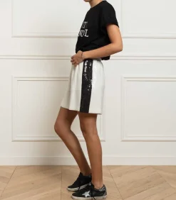 Jupe A Sequins Blancs