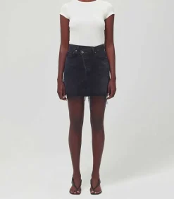 Jupe En Jean Criss Cross Hitchhike