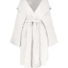 Kimono A Capuche Crawl En Gaze De Coton