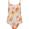 Maillot De Bain Une Piece Kim Flower Smock