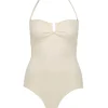 Maillot De Bain Une Piece Shellbeach White Weavy