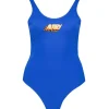Maillot De Bain Une Piece Aerobic Tinto Blue
