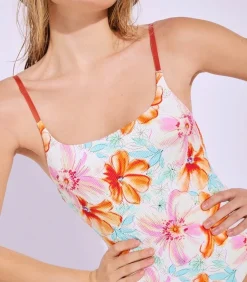 Maillot De Bain Une Piece Kim Flower Smock