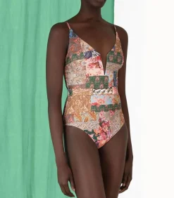 Maillot De Bain Une Piece Devi Plunge V Wire