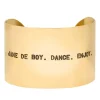 Manchette Gravee Jane De Boy. Dance. Enjoy