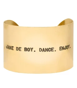 Manchette Gravee Jane De Boy. Dance. Enjoy