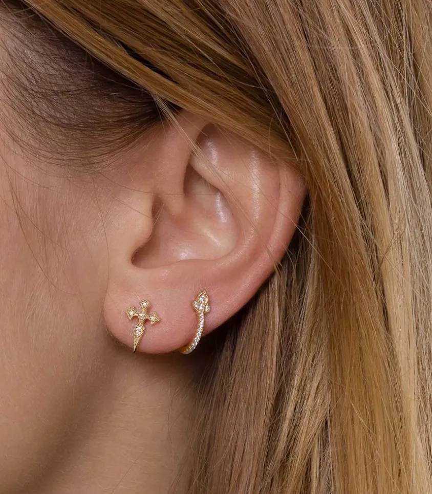 Mini Creole Marie-Antoinette Or Jaune