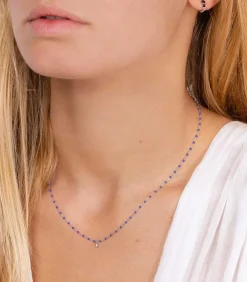 Mini Creoles Or Blanc Et Perles De Resine