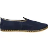 Mocassins Saanas Classique Homme Cuir Suede Bleu Marine