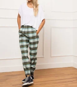 Pantalon A Carreaux Brooklyn