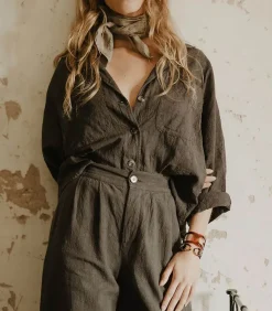 Pantalon Alba Chocolat