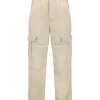 Pantalon Cargo Homme En Denim Terence Ecru