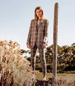 Pantalon Cigarette Golden Collection Prince De Galles