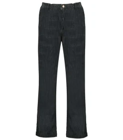 Pantalon En Velours Cotele Funky Loose Caviar