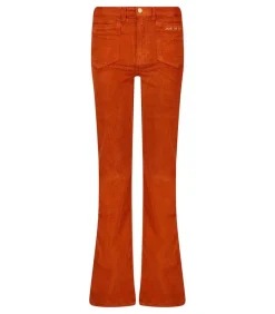 Pantalon En Velours Cotele Dylan Rust