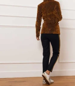 Pantalon Feutre A Bandes Algisa Garconne