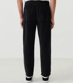 Pantalon Homme Padow Velours Cotele Carbone Vintage