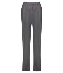 Pantalon Paula En Laine Gris