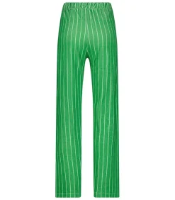 Pantalon Sofia Green Garden Stripes