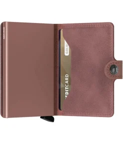 Porte-Carte Miniwallet Vintage Mauve