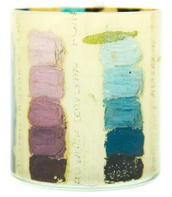 Pot A Crayons Nuances "Bleu De Ceruleum"