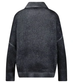 Pull En Cachemire Et Soie Nero