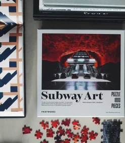 Puzzle Subway Art Fire 1000 Pieces