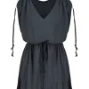 Robe Courte Alexandrie Bleu Nuit