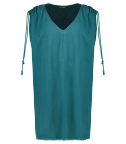 Robe Courte Alexandrie Emeraude X Jane De Boy