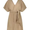 Robe Courte Empire Caffe Latte