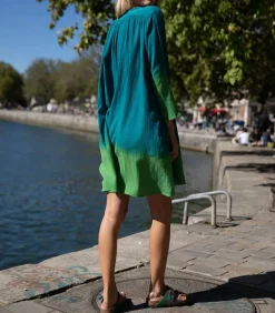Robe Formentera Bayou Lime Green